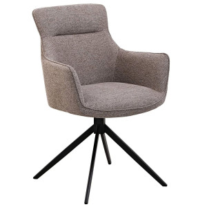 Стілець поворотний Prestol Кларк Бежевий