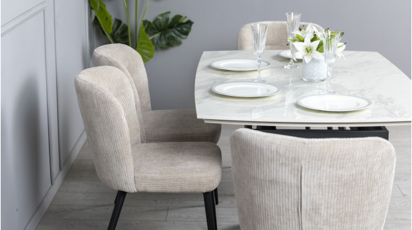 Стілець Prestol Кліф Світлий беж-4