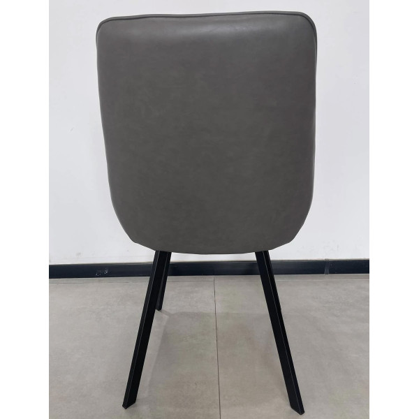 Стілець Prestol Клод Темно-сірий Екошкіра-6