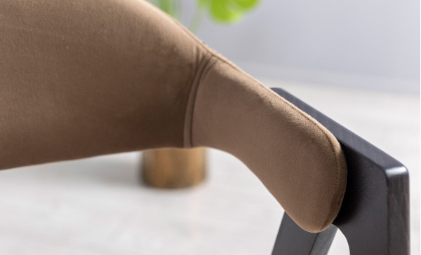 Стул Prestol Логан Черный-коричневый-8