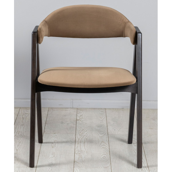 Стул Prestol Логан Черный-коричневый-3