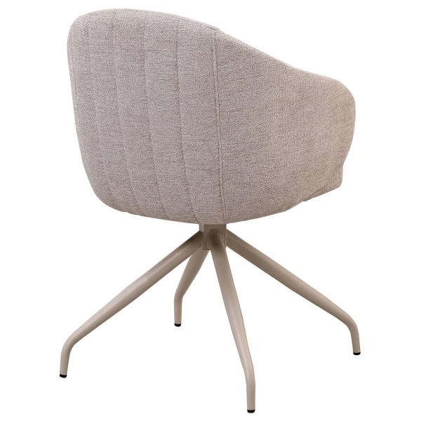 Стул поворотный Prestol Лора Бежевый-5