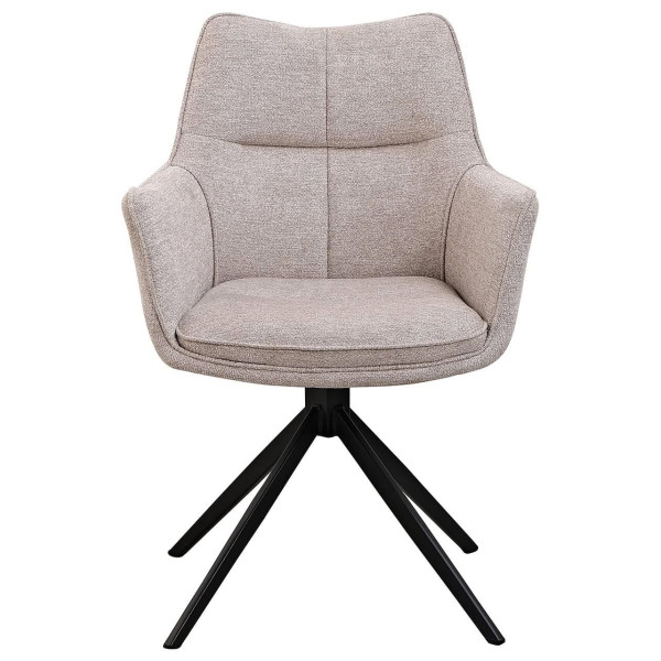 Стілець поворотний Prestol Міро Кремовий-2