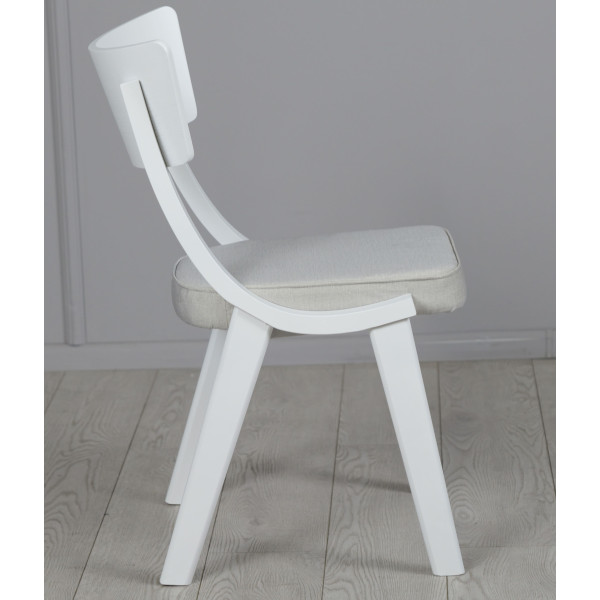 Стілець Prestol Ніл Білий/сірий-1