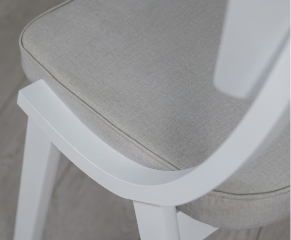 Стілець Prestol Ніл Білий/сірий-8
