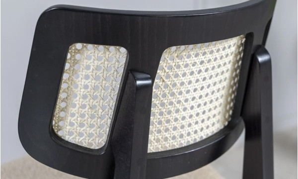 Стілець Prestol Пепе Cane Чорний/беж-5