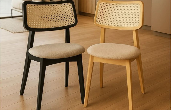 Стілець Prestol Пепе Cane Чорний/беж-3