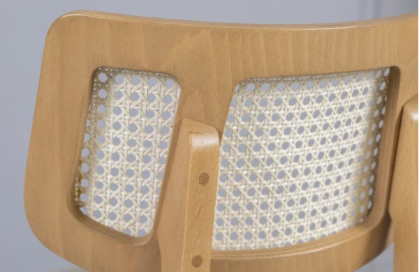 Стілець Prestol Пепе Cane Дуб/беж-9