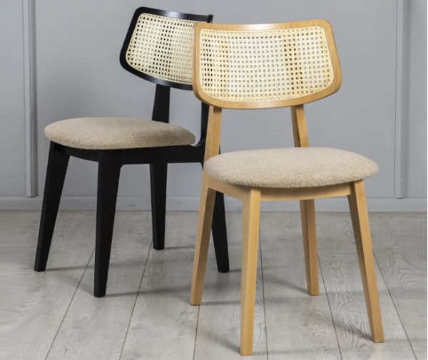 Стілець Prestol Пепе Cane Дуб/беж-4