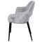 Стул Prestol Ронда Светло-серый вельвет-8-thumb