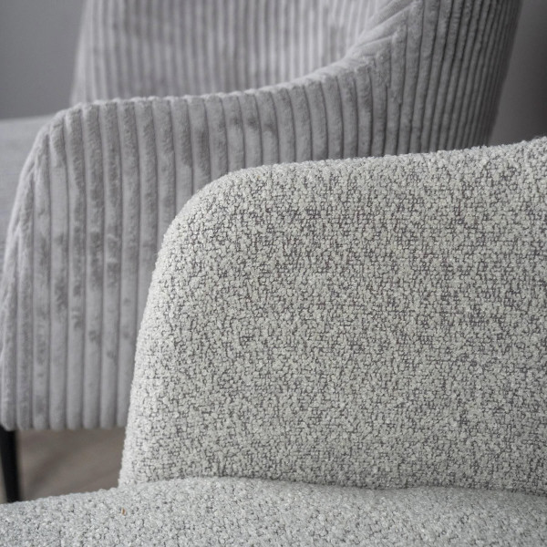 Стілець Prestol Ронда Світло-сірий Букле-6