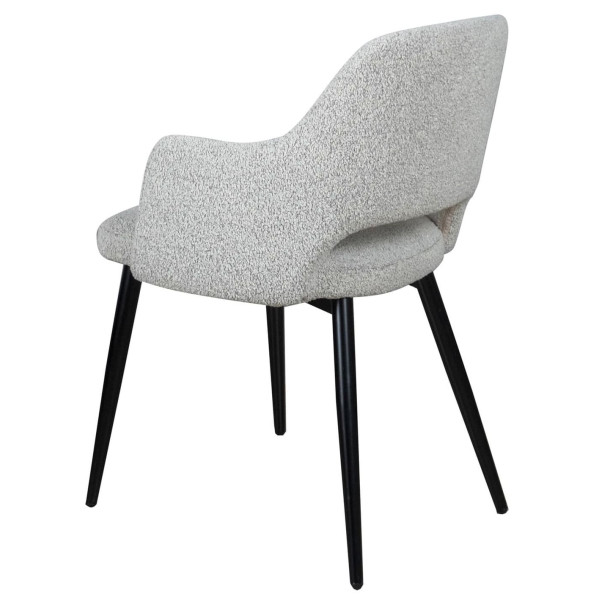 Стілець Prestol Ронда Світло-сірий Букле-10