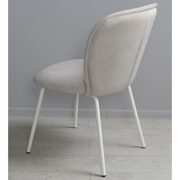 Стілець Prestol Симпл Світло-сірий/білий-6