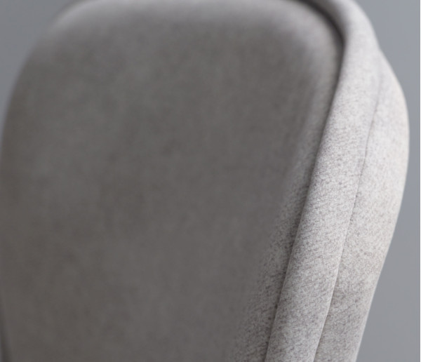 Стілець Prestol Симпл Світло-сірий/білий-9