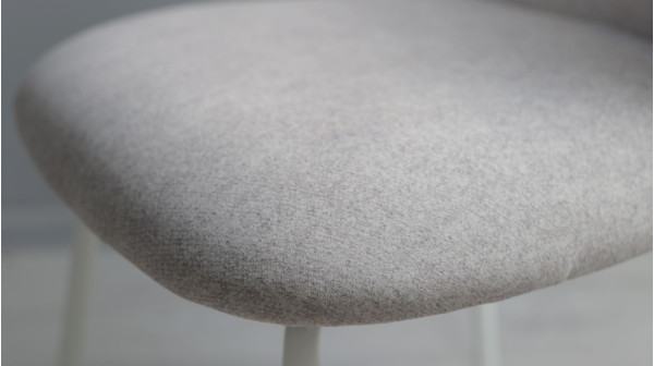 Стілець Prestol Симпл Світло-сірий/білий-8