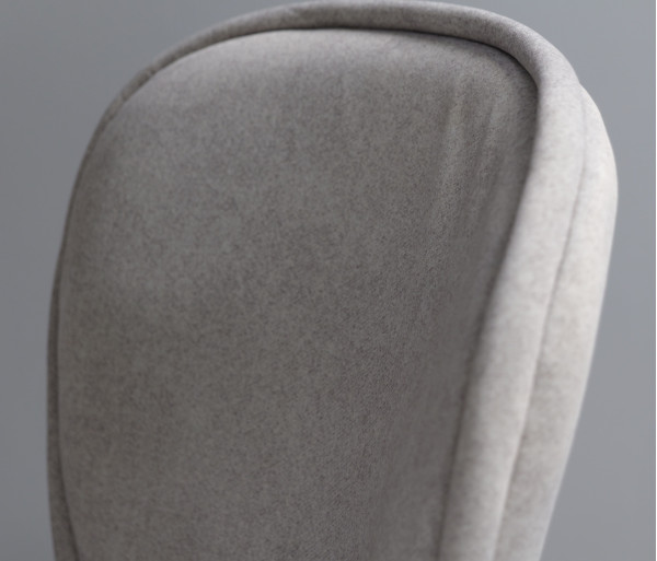 Стілець Prestol Симпл Світло-сірий/білий-10