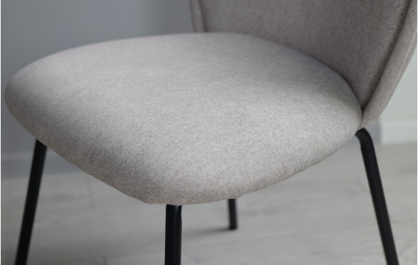 Стул Prestol Симпл Светло-серый/черный-8