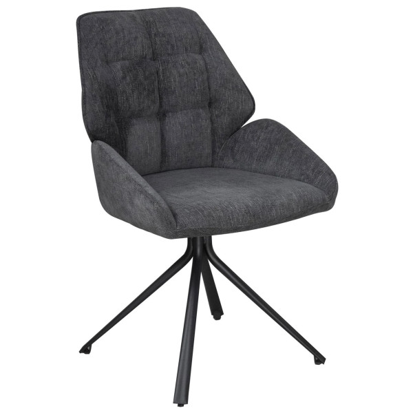 Стул поворотный Prestol Соло Графит-0