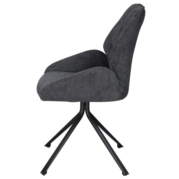 Стул поворотный Prestol Соло Графит-2