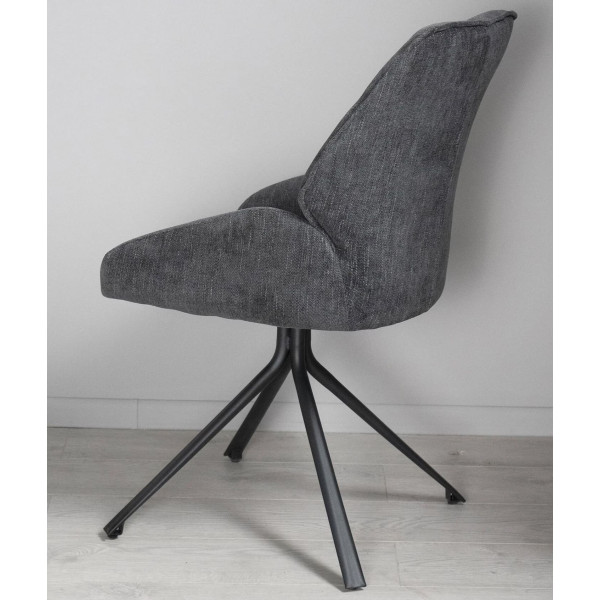 Стул поворотный Prestol Соло Графит-4