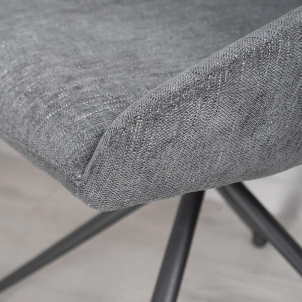 Стул поворотный Prestol Соло Графит-8