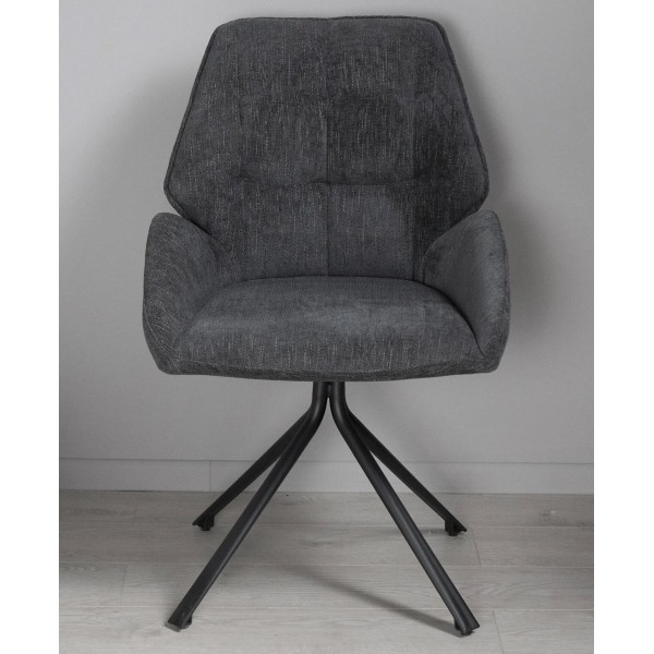 Стул поворотный Prestol Соло Графит-3