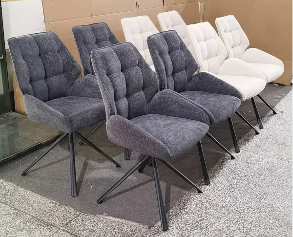 Стул поворотный Prestol Соло Графит-6