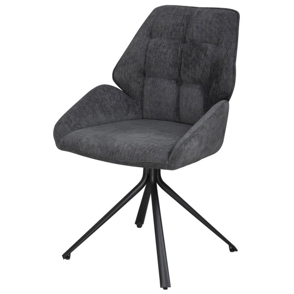 Стул поворотный Prestol Соло Графит-1