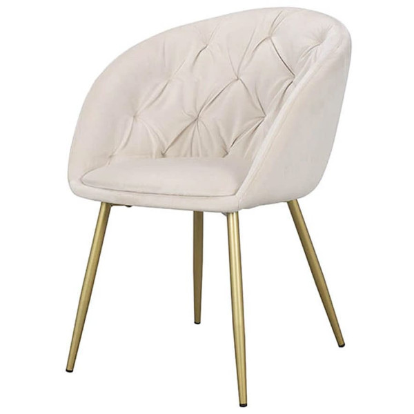 Стул Prestol Юник Светло-бежевый Велюр-6