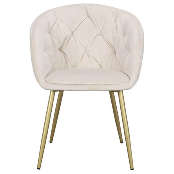 Стул Prestol Юник Светло-бежевый Велюр-7