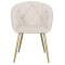 Стул Prestol Юник Светло-бежевый Велюр-7-thumb