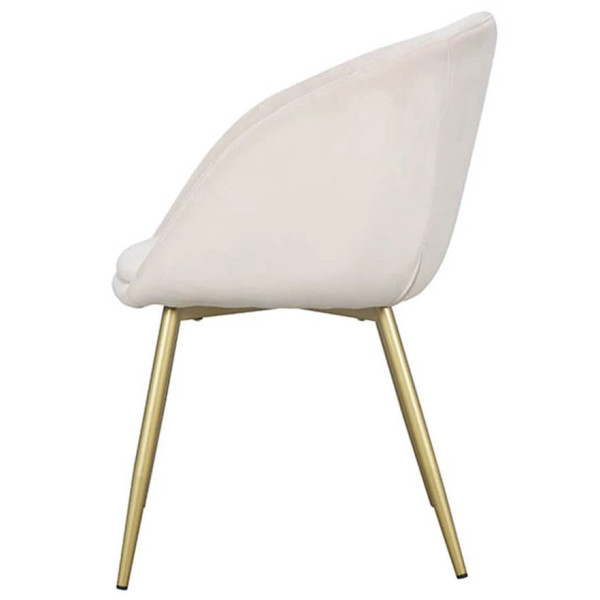 Стул Prestol Юник Светло-бежевый Велюр-9