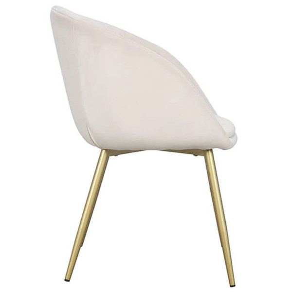 Стул Prestol Юник Светло-бежевый Велюр-8