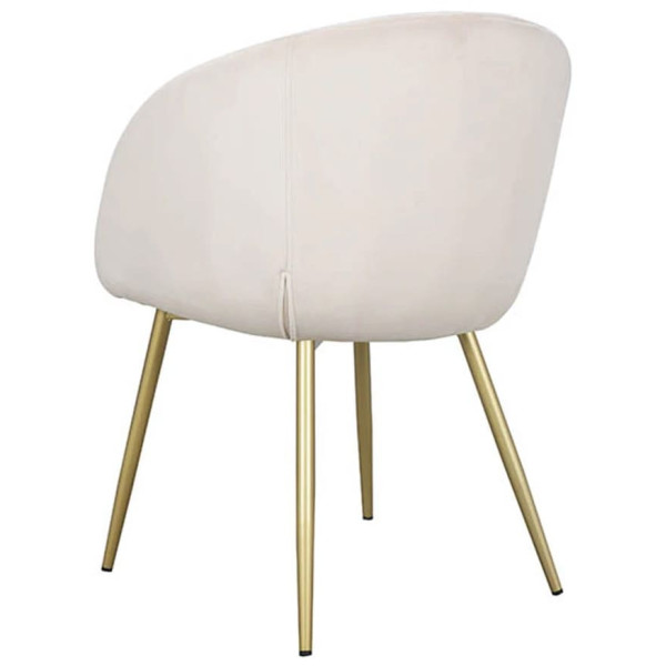 Стул Prestol Юник Светло-бежевый Велюр-11