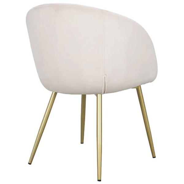 Стул Prestol Юник Светло-бежевый Велюр-10