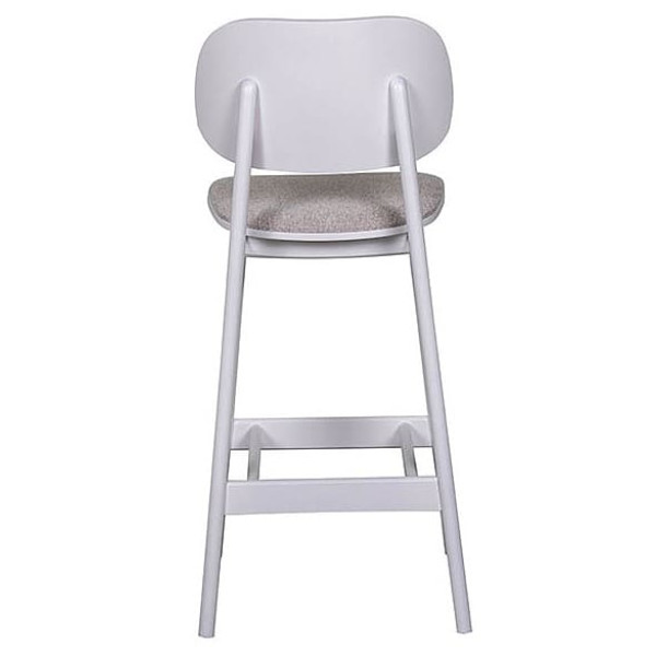 Полубарный стул Prestol Крис Белый-бежевый-5