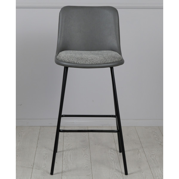 Барний стілець Prestol Луна Сірий-2