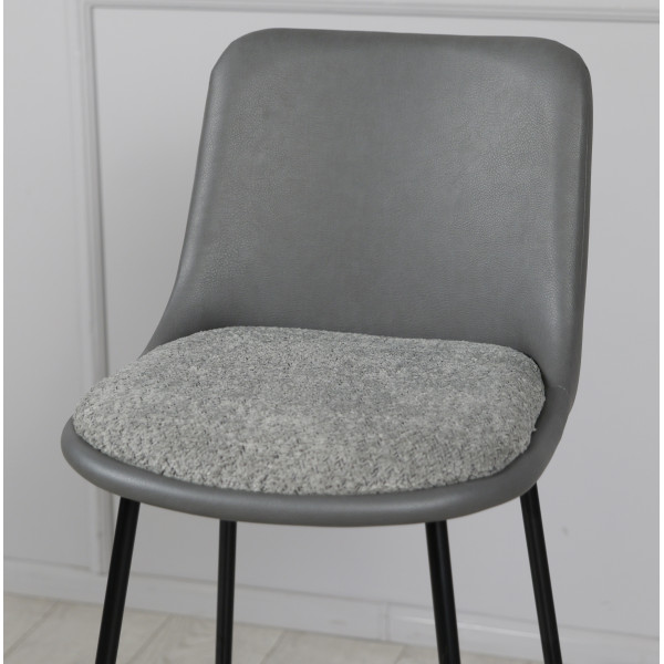 Барний стілець Prestol Луна Сірий-8