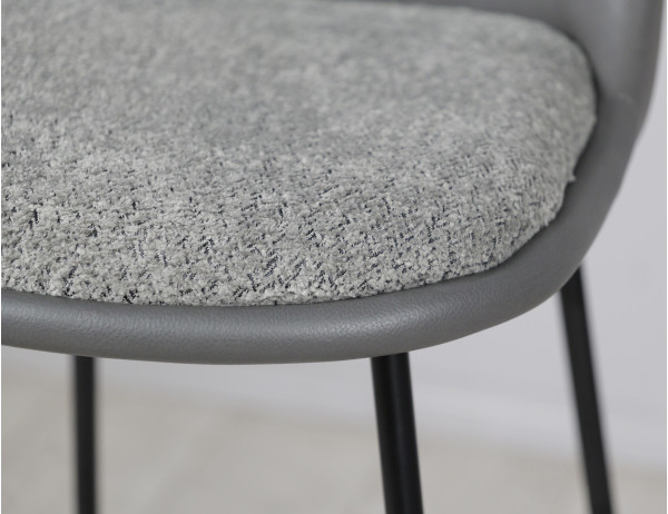 Барний стілець Prestol Луна Сірий-9