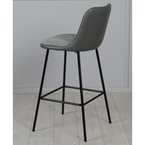 Барний стілець Prestol Луна Сірий-6