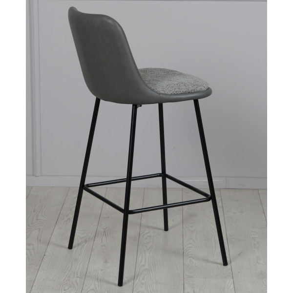 Барний стілець Prestol Луна Сірий-5