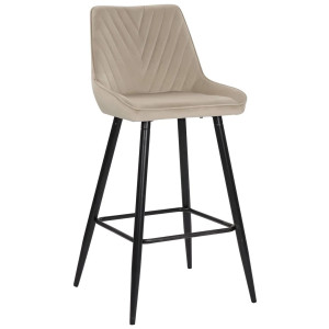 Полубарный стул Prestol Руби Бежевый