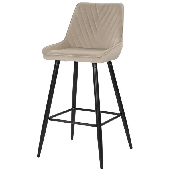 Напівбарний стілець Prestol Рубі Бежевий-1