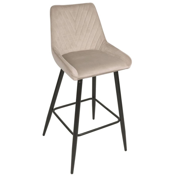 Напівбарний стілець Prestol Рубі Бежевий-3