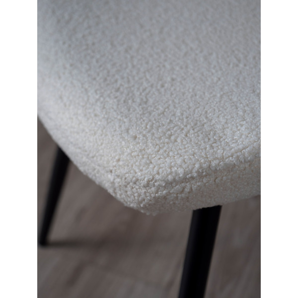 Стул Prestol Дорис Белый Букле-7