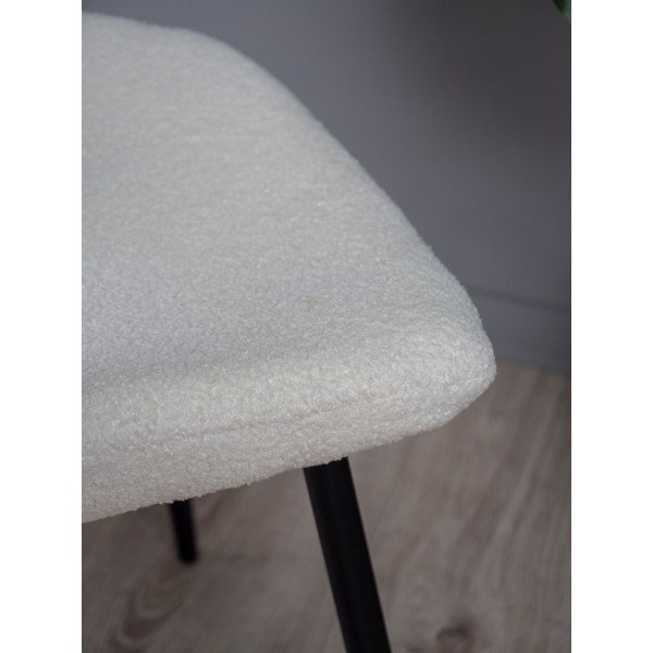 Стул Prestol Дорис Белый Букле-8