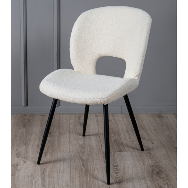 Стул Prestol Дорис Белый Букле-1