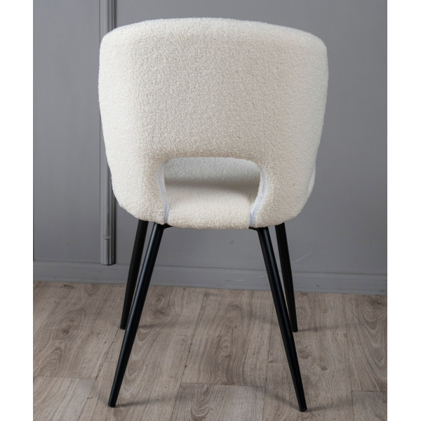 Стул Prestol Дорис Белый Букле-4