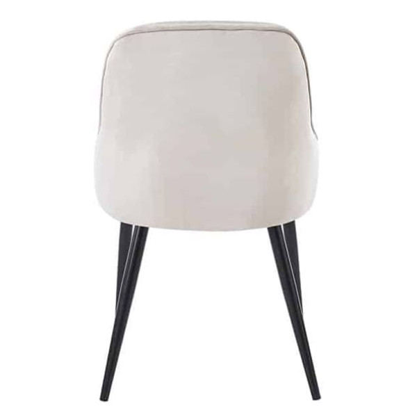 Стілець Prestol Нест Світло-бежевий тканина велюр-4