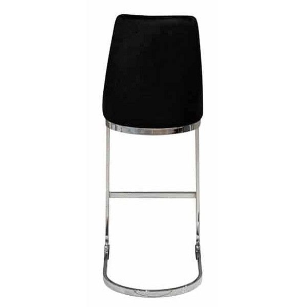 Барный стул Prestol Прайм Черный ткань велюр-4